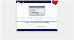 Desktop Screenshot of matricula.unitec.edu