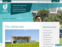 Tablet Screenshot of northern.unitec.ac.nz