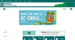Desktop Screenshot of moodle.unitec.ac.nz
