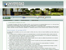 Tablet Screenshot of admision.unitec.edu.ve